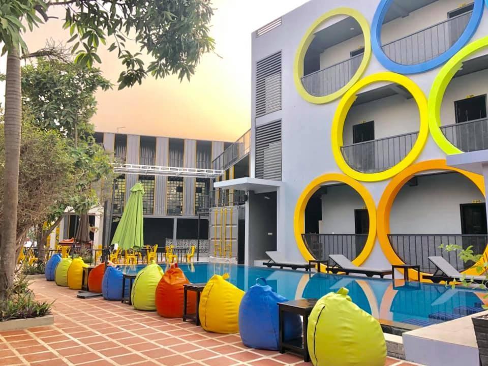 The Flex Hostel Siem Reap Ngoại thất bức ảnh